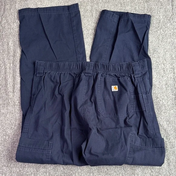 Carhartt Navy Scrubs pants mens medium - Picture 3 of 9